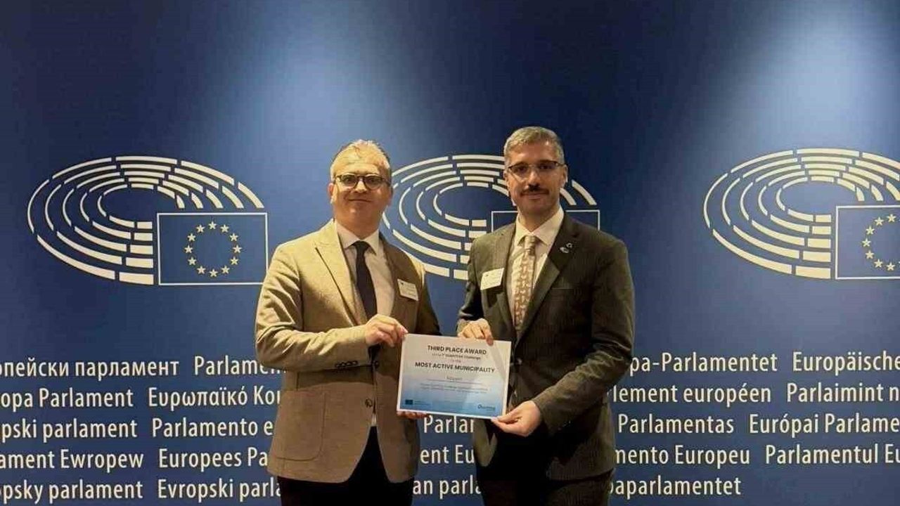 Kayseri Büyükşehir Belediyesi'ne Brüksel'den Ödül