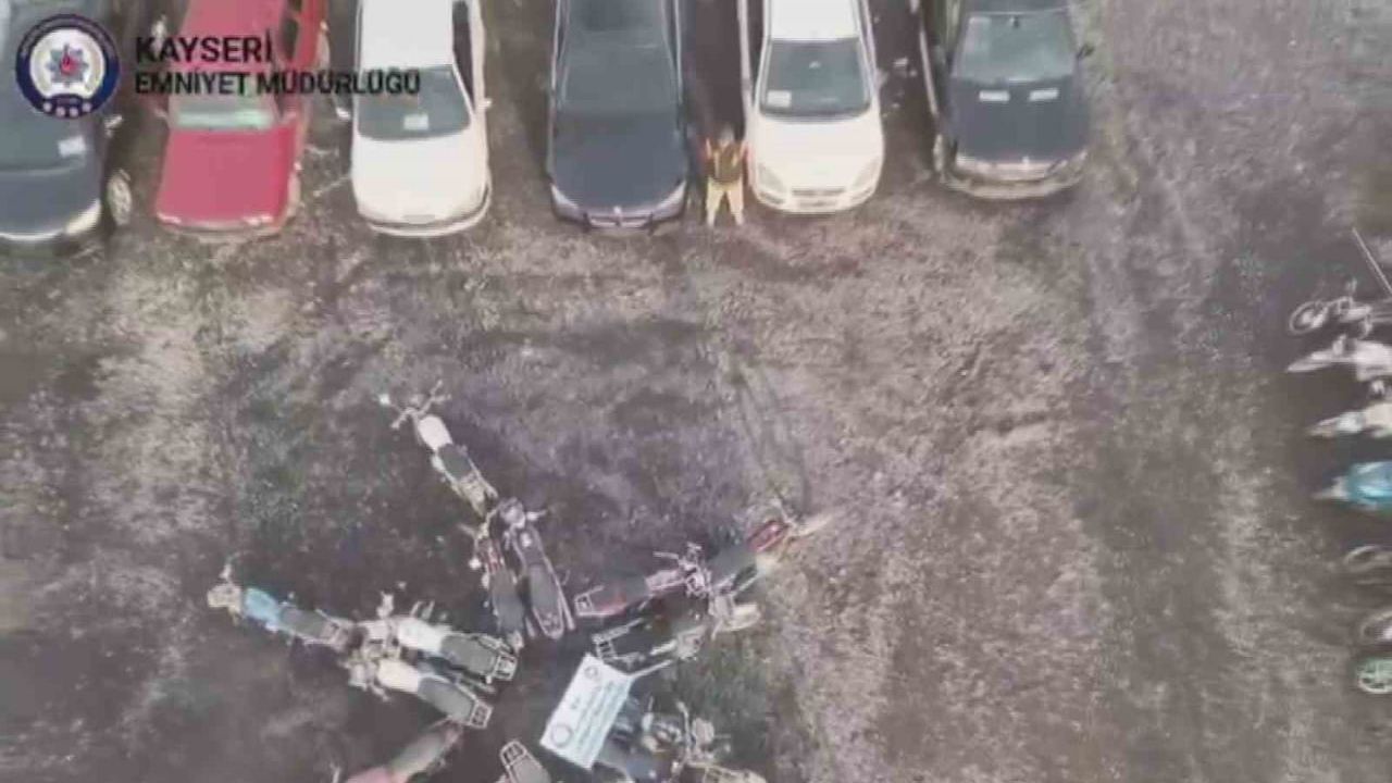 Kayseri'de 21 Milyon TL Değerinde Change Araç Ele Geçirildi