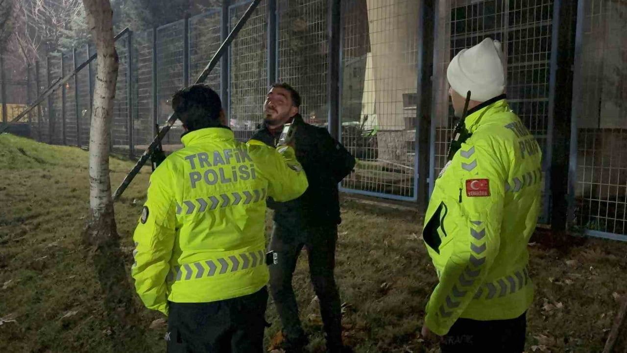Kayseri'de Alkollü Motosiklet Sürücüsü Kovalamaca Sonucu Yakalandı