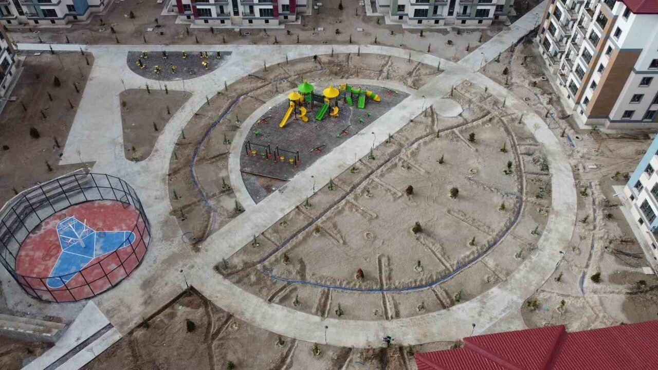 Kayseri'de Oruçreis Kentsel Dönüşüm Projesi Çevre Düzenlemesi