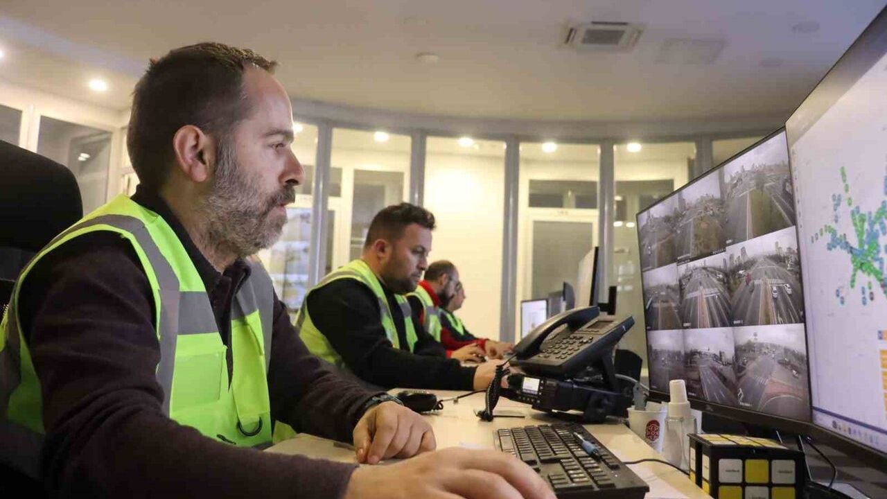 Kayseri'de Trafiği Güvence Altına Alan 370 Kamera