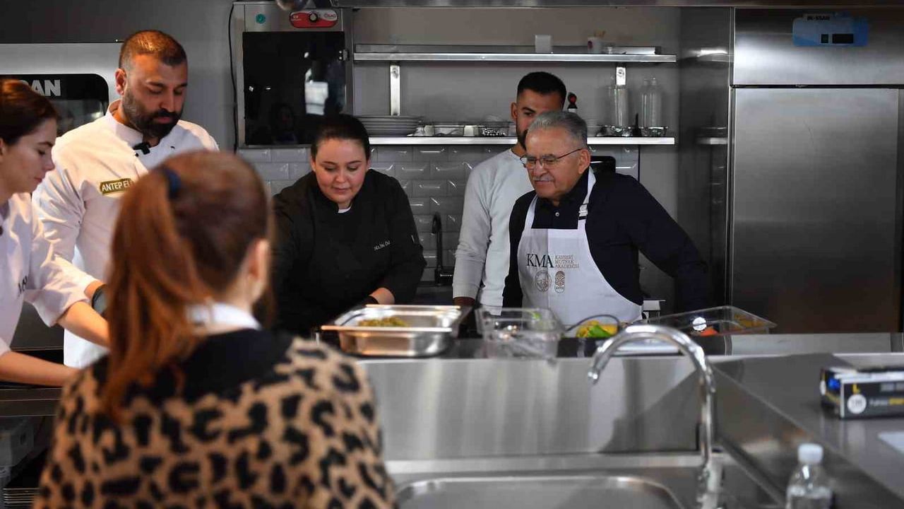 Kayseri Mutfak Akademisi Eğitim Programına Başlıyor