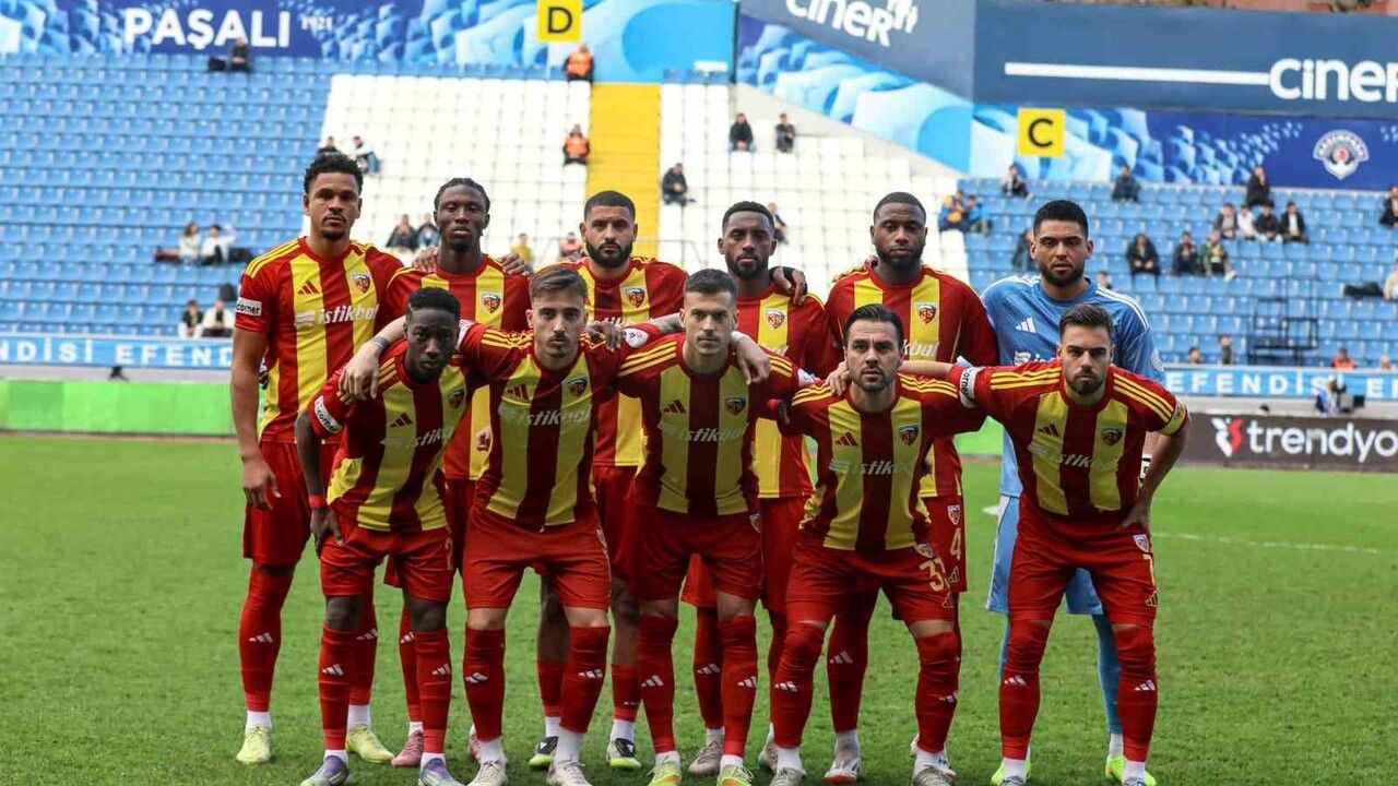 Kayserispor 17. Sırada, Düşme Hattında Tehlike Sürüyor