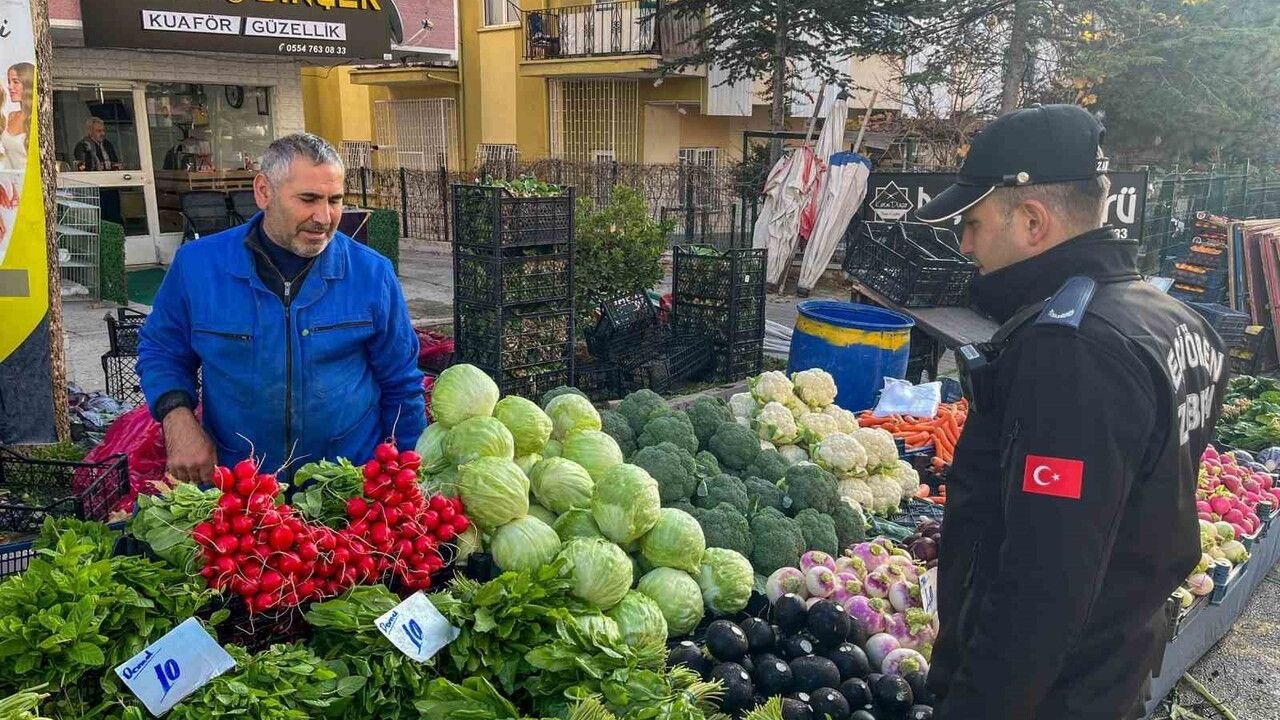 Keçiören Belediyesi'nden Yaka Kamralı Pazar Denetimi