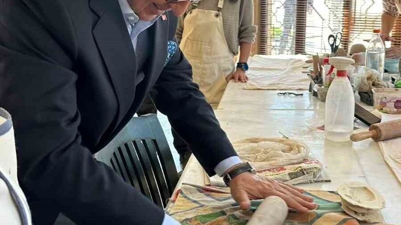 Kemer'de Seramik Sanatına Destek