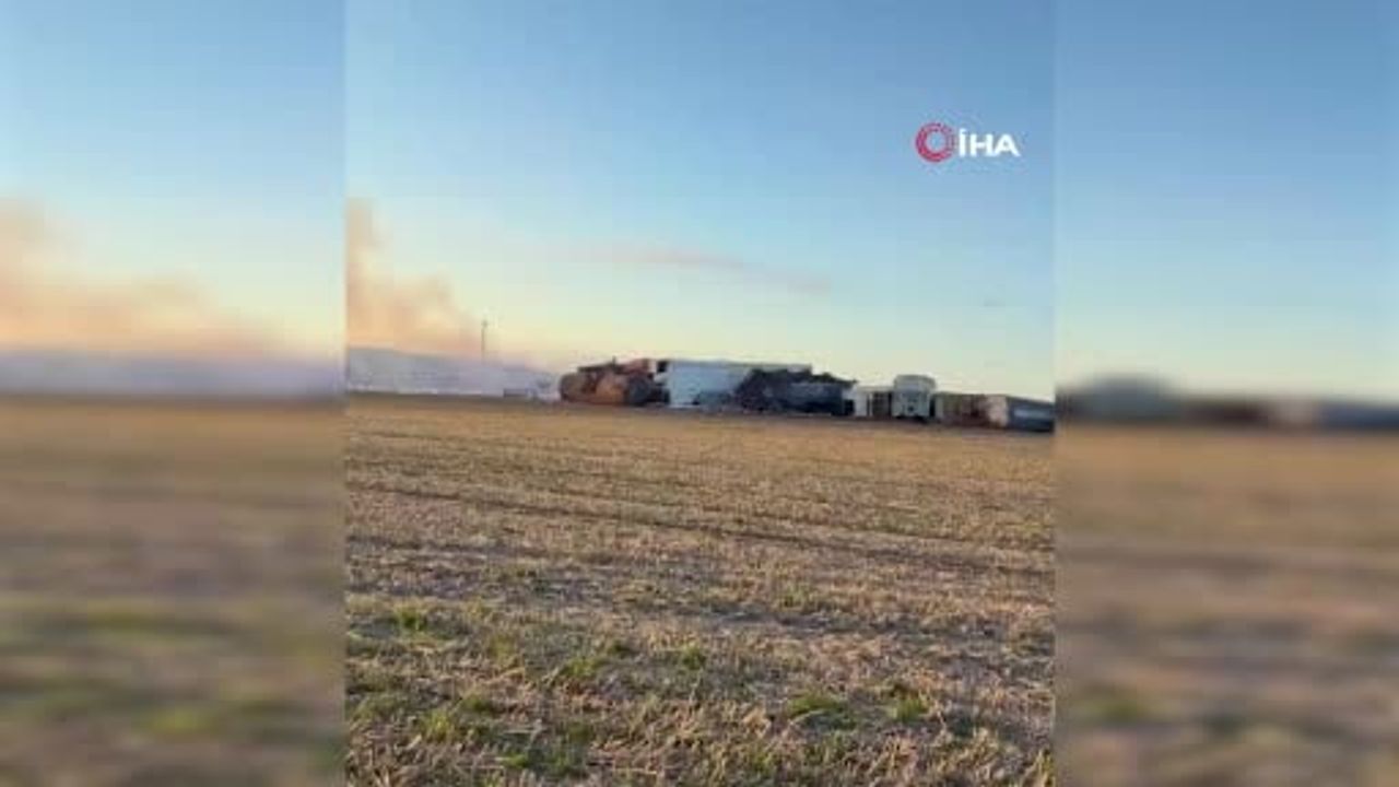 Kentucky'de Kükürt Taşıyan Tren Derail Oldu