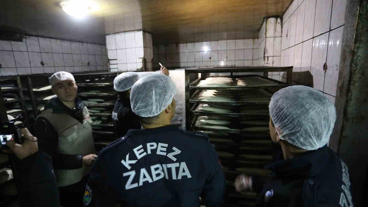 Kepez'de Yeni Yıl Öncesi Fırın Denetimleri