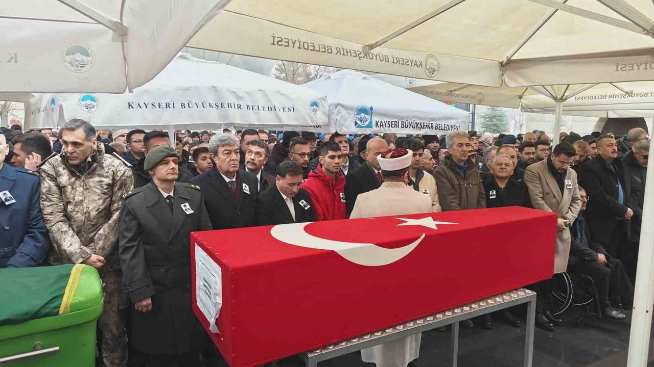 Kıbrıs Gazisi Osman Balcı'nın Cenaze Töreni