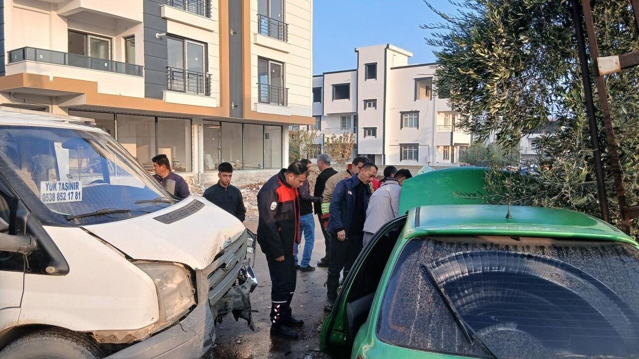 Kırıkhan'da Trafik Kazası: 1 Yaralı
