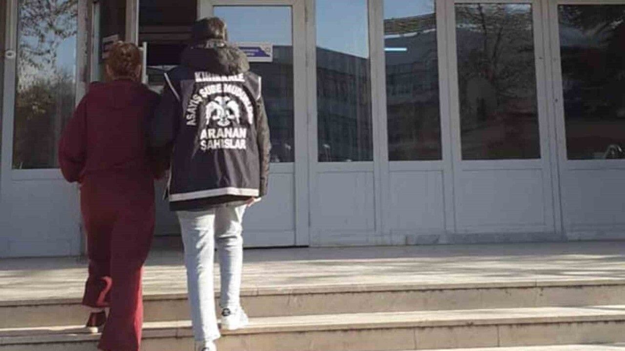 Kırıkkale'de 18 Yıl Hapis Cezası Olan Firari Kadın Yakalandı