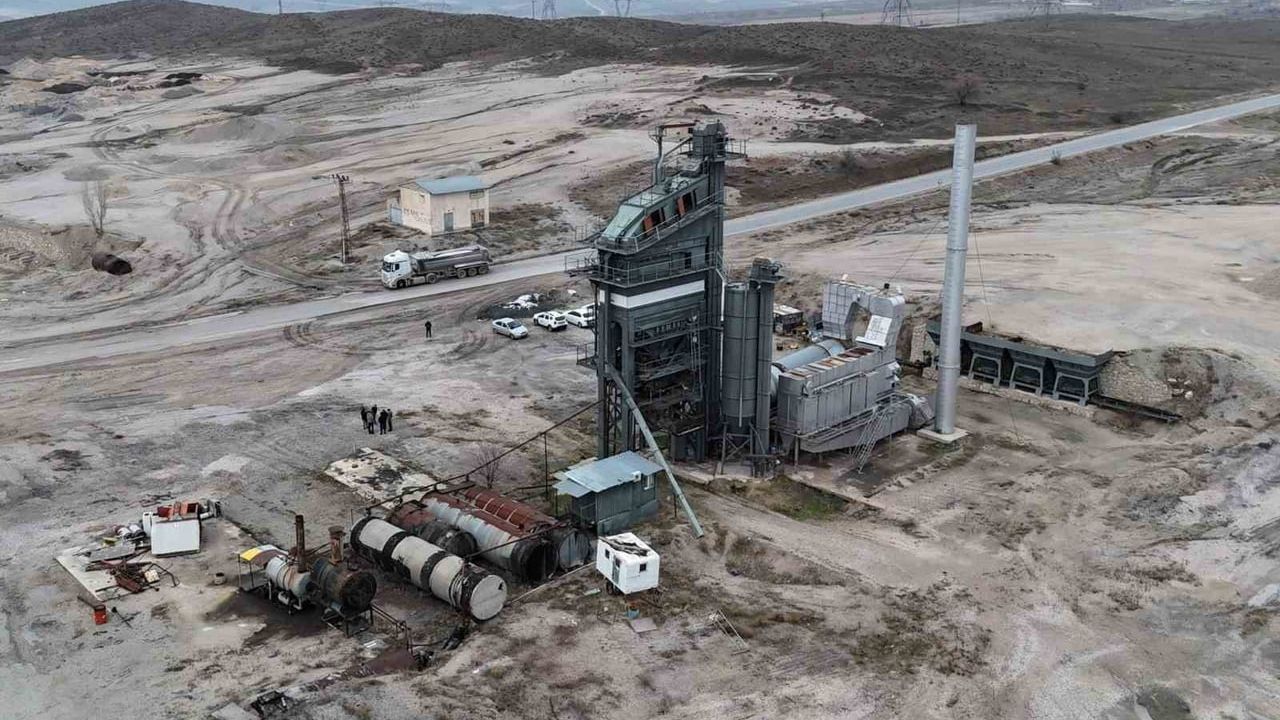 Kırıkkale'de Yeni Asfalt Plent Tesisinin Açılışı