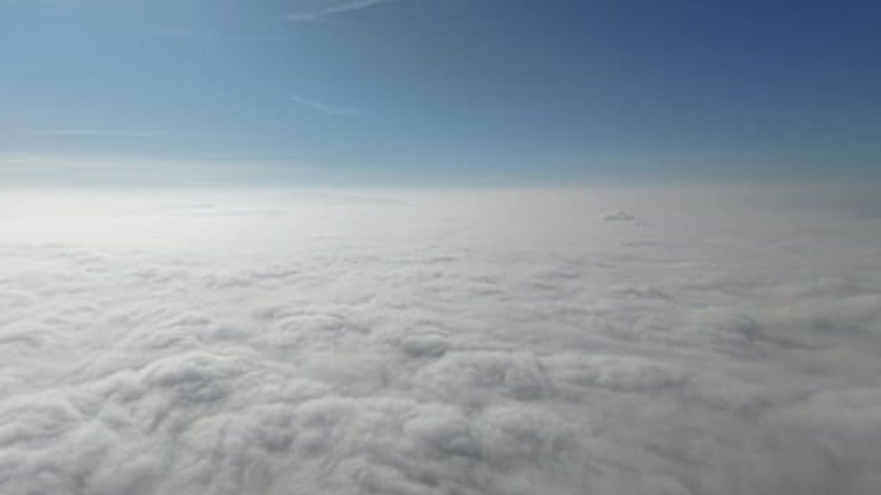 Kırıkkale Sis Tabakasıyla Kaplandı, Büyüleyici Manzaralar Ortaya Çıktı