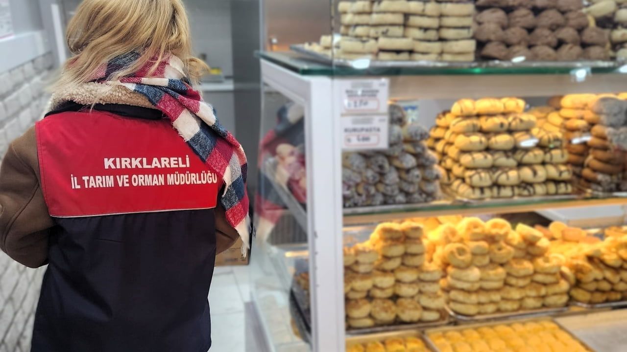 Kırklareli'de Yılbaşı Öncesi Gıda Denetimleri Artıyor
