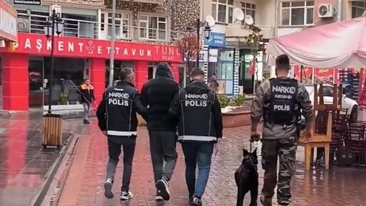 Kırşehir'de Narkotik Operasyonu: 9 Gözaltı