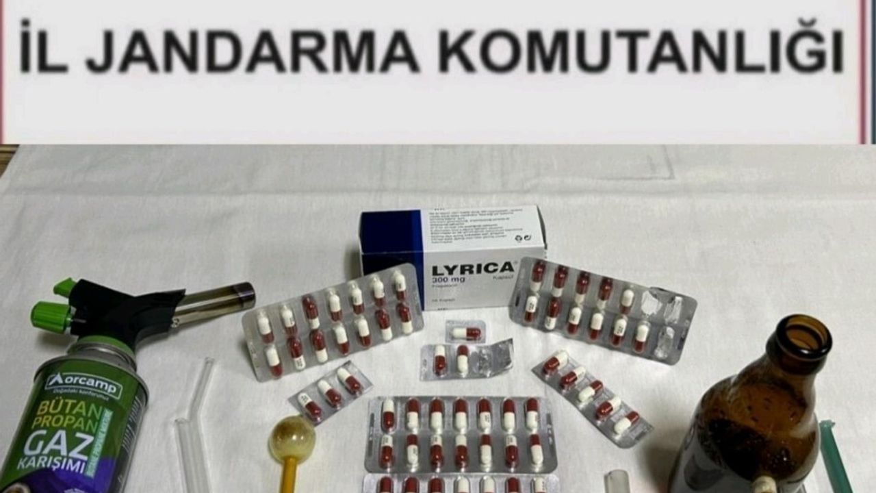 Kırşehir'de Uyuşturucu Hap Operasyonu