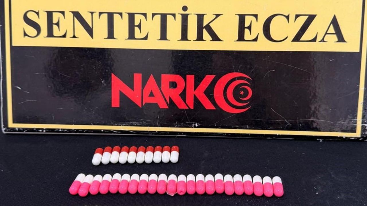 Kırşehir'de Uyuşturucu Operasyonu: 97 Sentetik Hap Ele Geçirildi