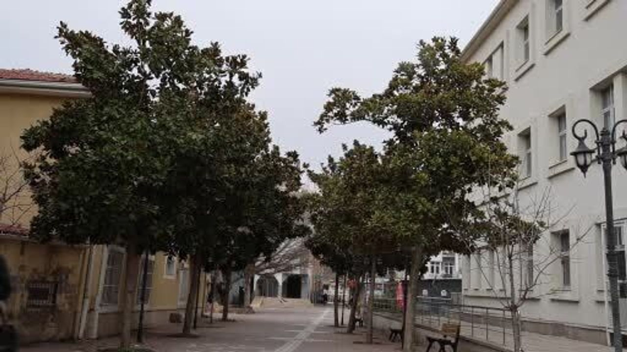 Kırşehir'deki Tarihi Çarşılar Soğuk Hava Nedeniyle Boş Kalıyor