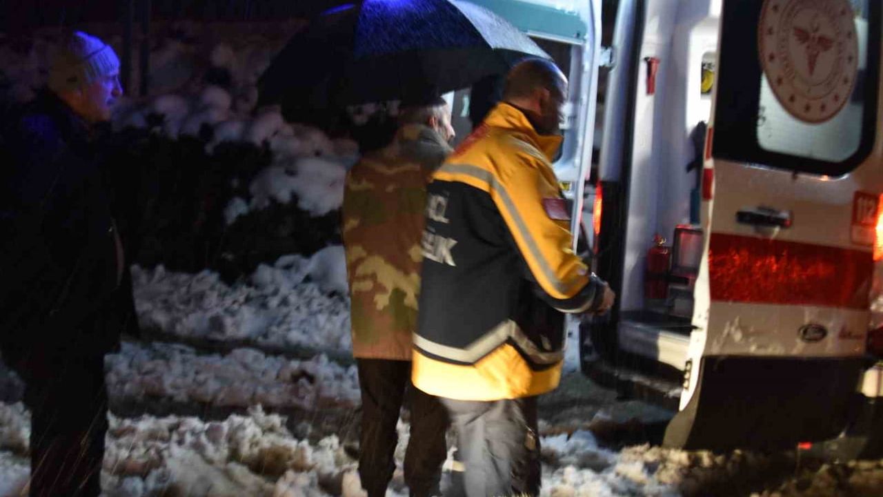 Kış Şartlarında Hayat Kurtaran Mücadele