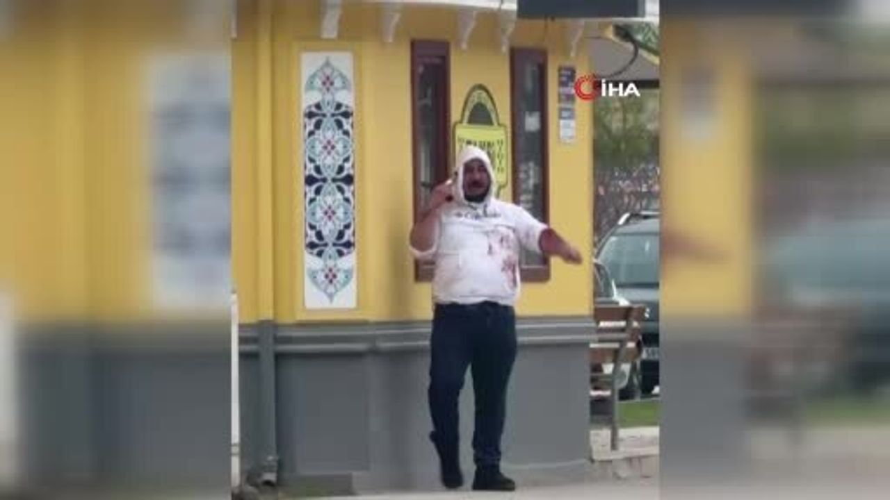 Kocaeli’de Taksi Durağında Kriz Anları