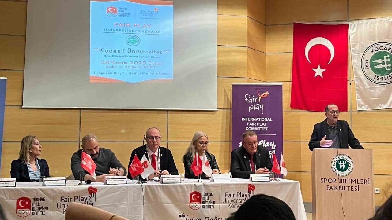 Kocaeli Üniversitesi'nde Fair Play Farkındalığı
