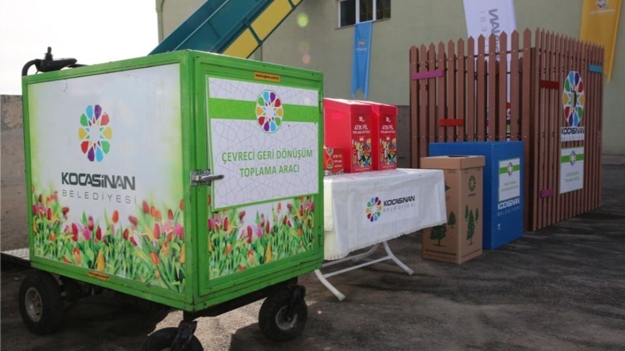 Kocasinan, Geri Dönüşümde Türkiye'nin Lideri Olmaya Devam Ediyor