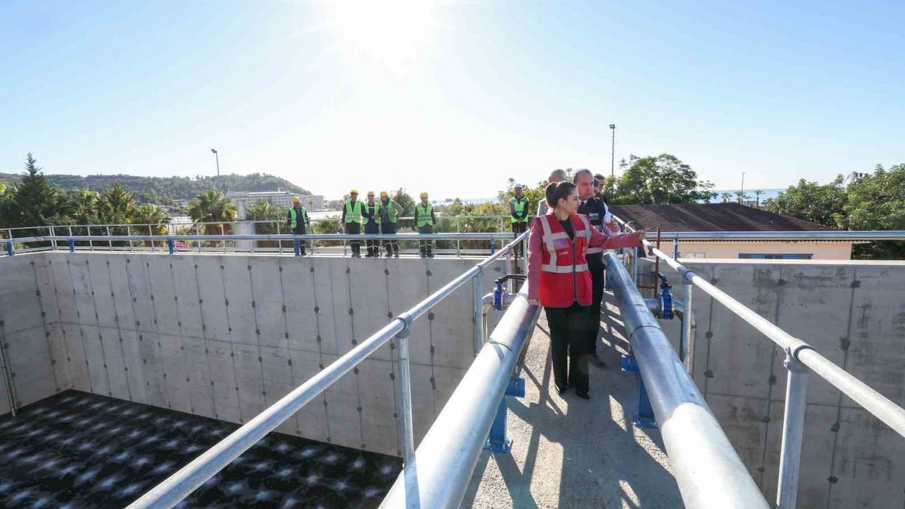 Konaklı Atıksu Arıtma Tesisi'nde Kapasite Artıyor