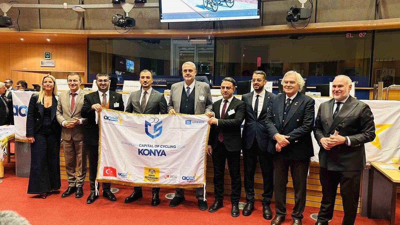 Konya, 2026 Avrupa Bisiklet Başkenti Olma Gururunu Yaşadı