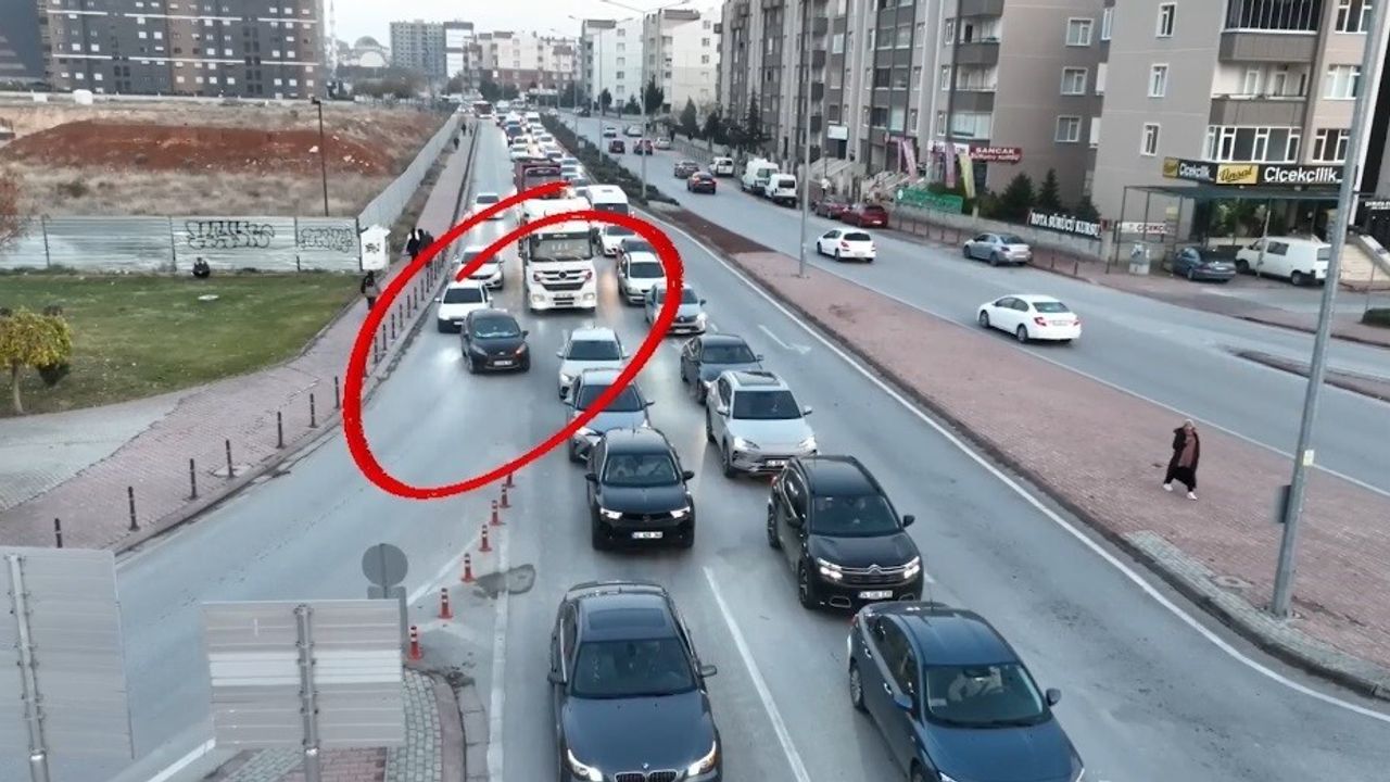 Konya'da Dron Destekli Trafik Denetimleri Sıklaştırıldı