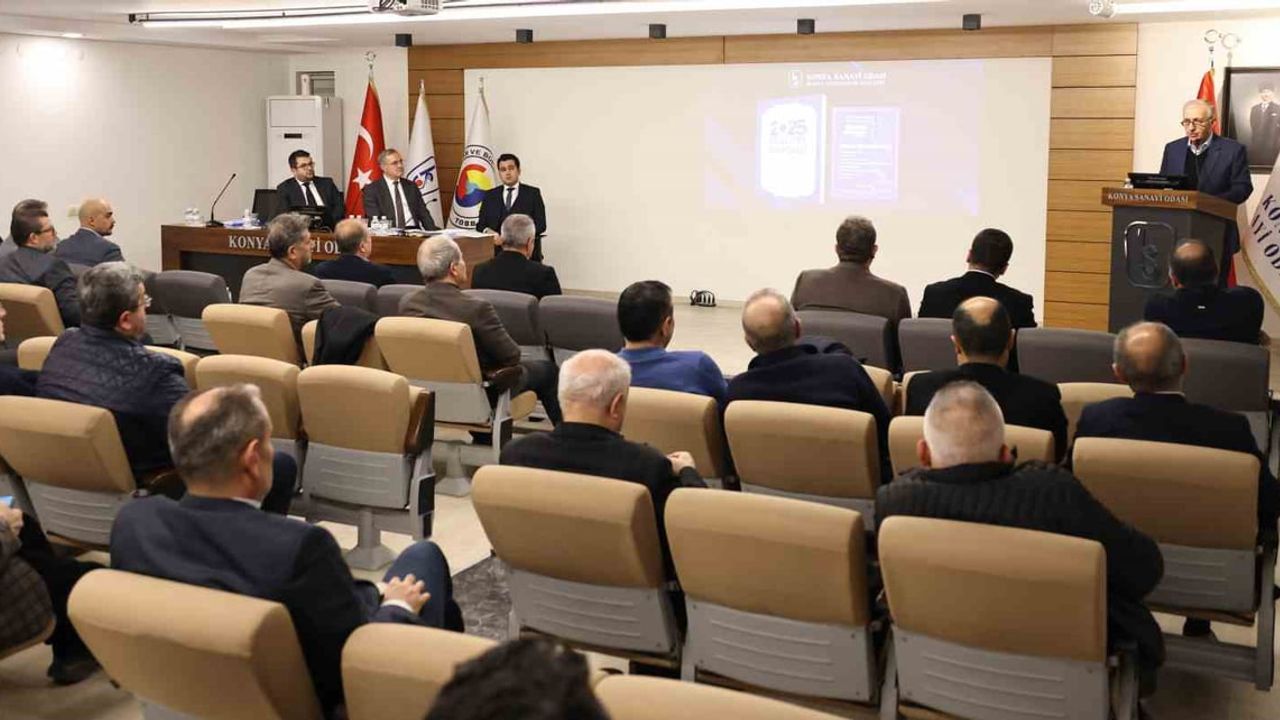 Konya Sanayi Odası'ndan Üretim Vurgusu