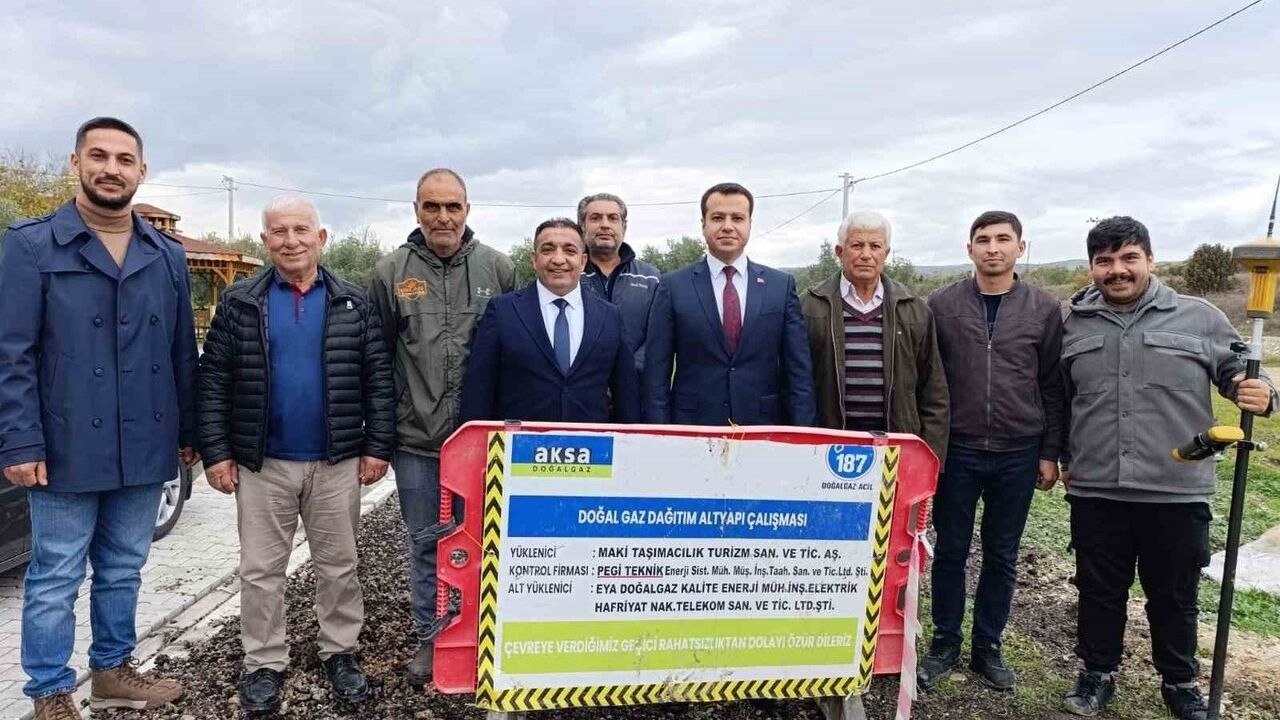 Köprübaşı’nda Doğalgaz Altyapı Çalışmaları Başladı