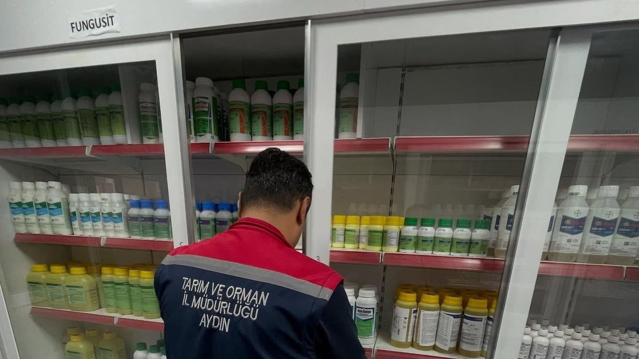 Köşk İlçesinde Bitki Koruma Ürünlerine Denetim Uygulandı