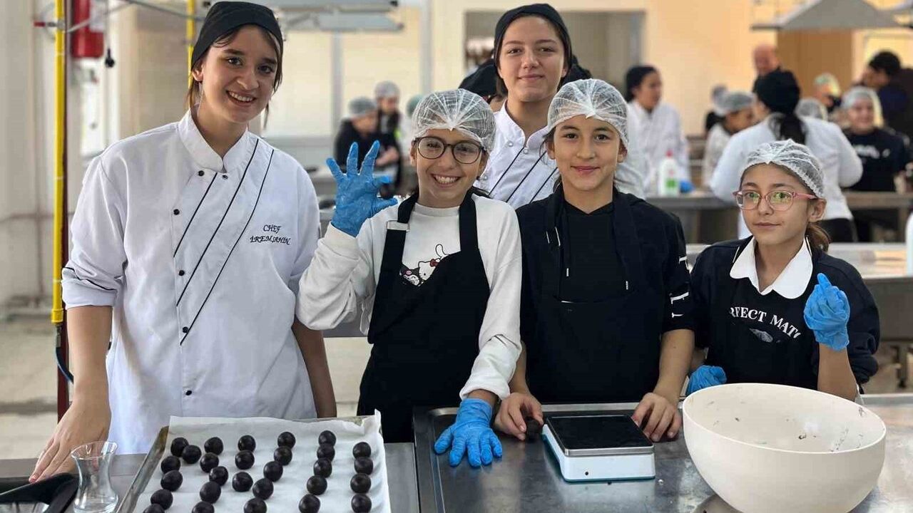 Köşk'te Geleneksel Minik Şefler Etkinliği Coşku Yarattı