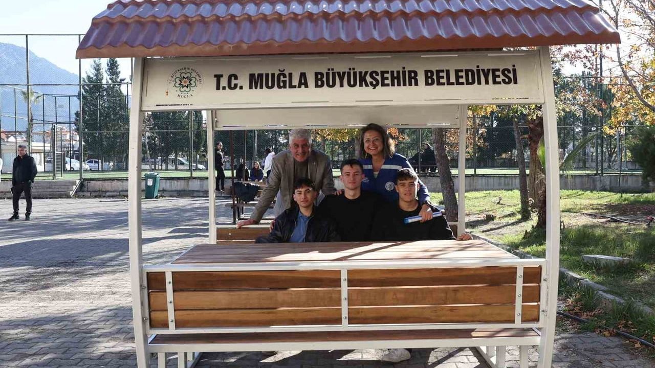 Köyceğiz'de Kent Mobilyaları ile Sosyal Yaşamı Destekliyoruz