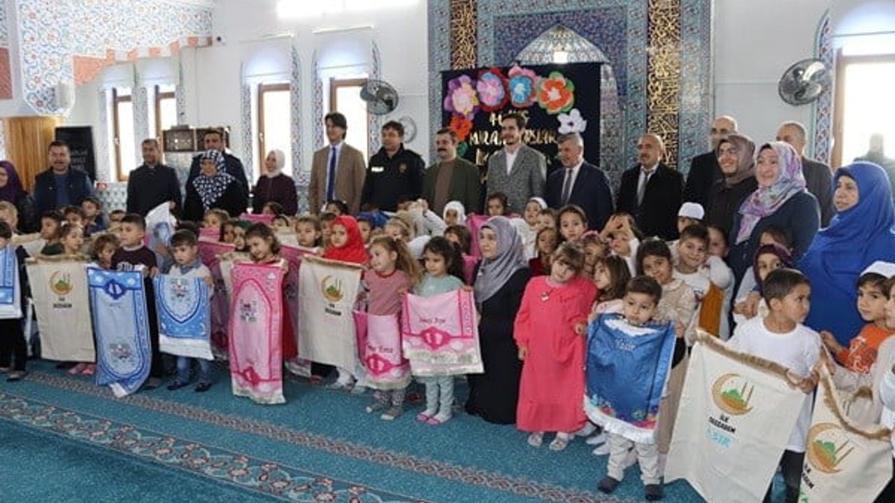Köyceğiz'de Minik Öğrenciler İçin İlk Seccadem Programı Düzenlendi
