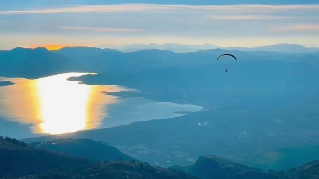 Köyceğiz Gölgören Dağı Yamaç Paraşütüne Açıldı