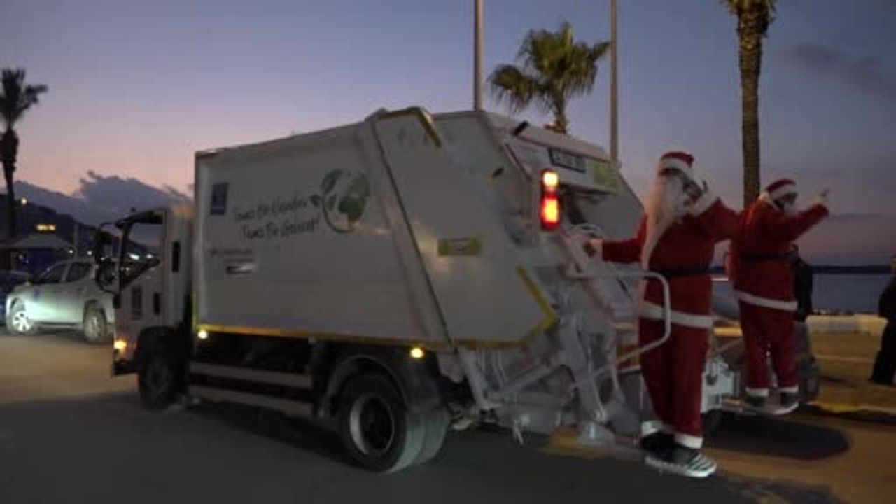 Kuşadası Belediyesi'nden Yeni Yılda Çevre Temizliği Etkinliği