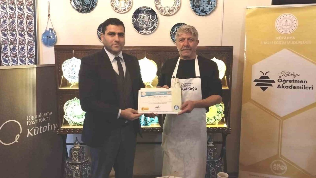 Kütahya'da Kadim Kültür: Çinicilik Etkinliği Gerçekleşti