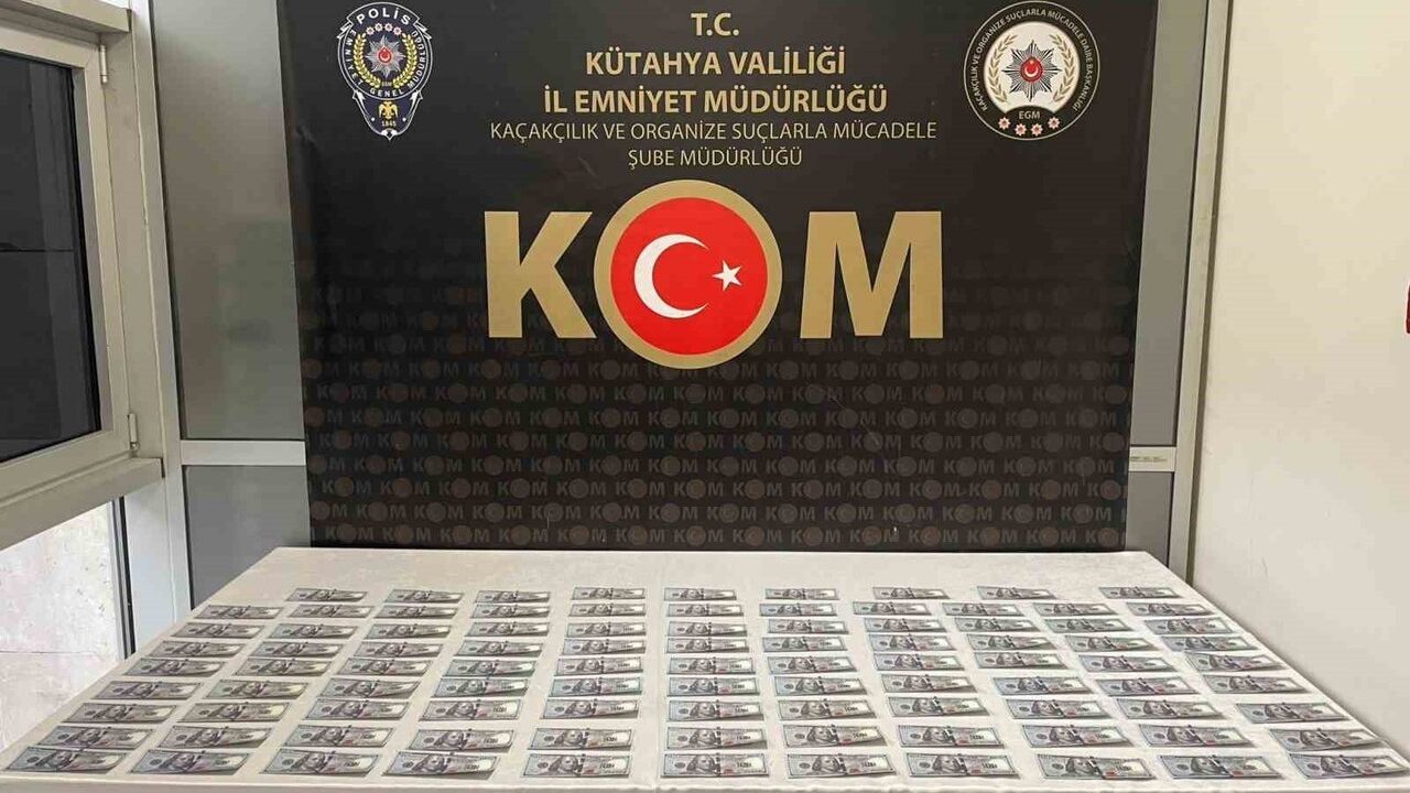 Kütahya’da Sahte Para Operasyonu: Kalpazan Yakalandı