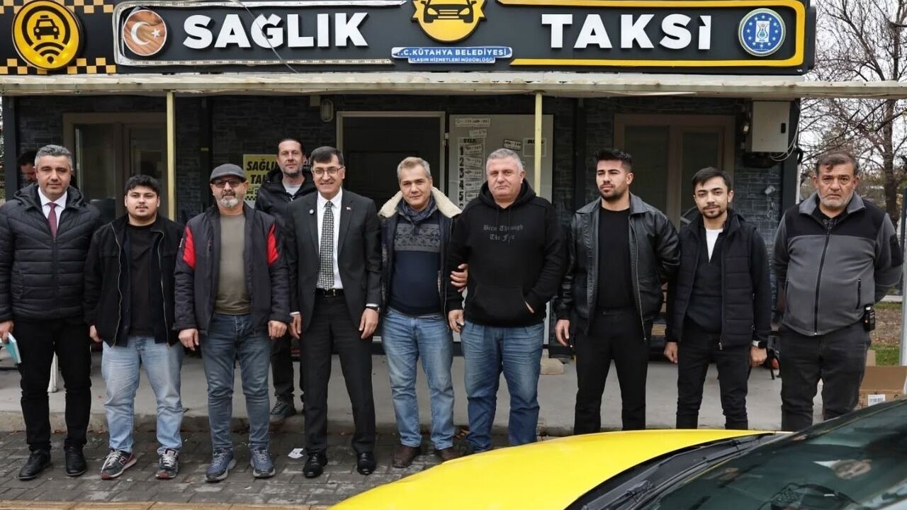Kütahya'da Taksici Esnafıyla İstişare Toplantısı