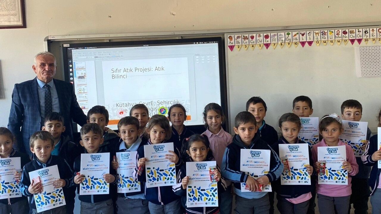 Kütahya Örenköy İlkokulu'nda Sıfır Atık Eğitimi Düzenlendi