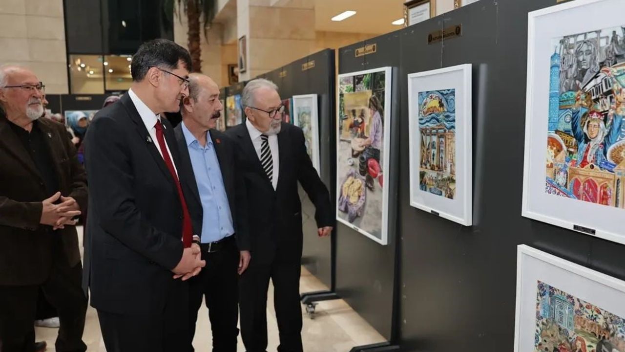 Kütahya Resim Yarışması Ödülleri Sahiplerini Buldu