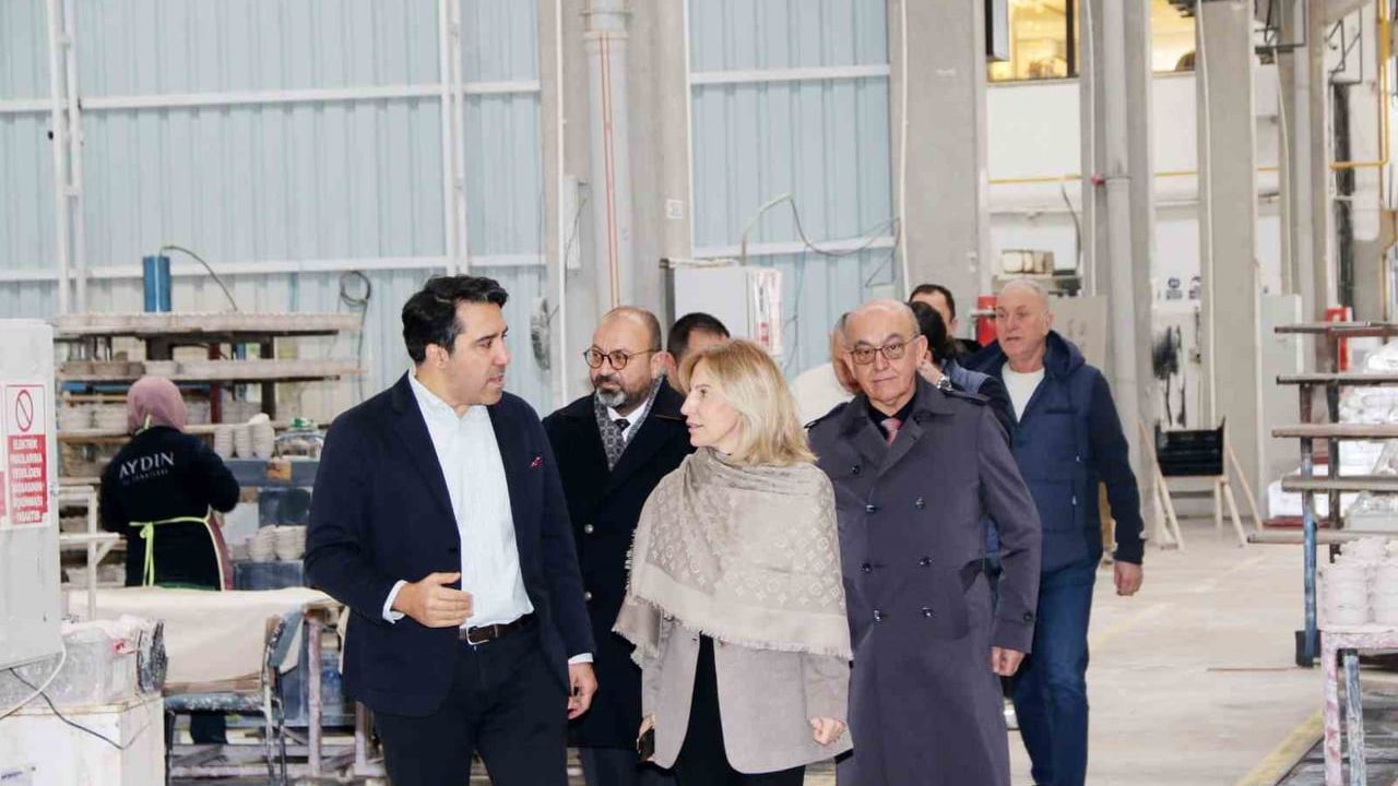 KUTSO Yönetim Kurulu, Kütahya OSB'de Yatırımcıları Ziyaret Etti