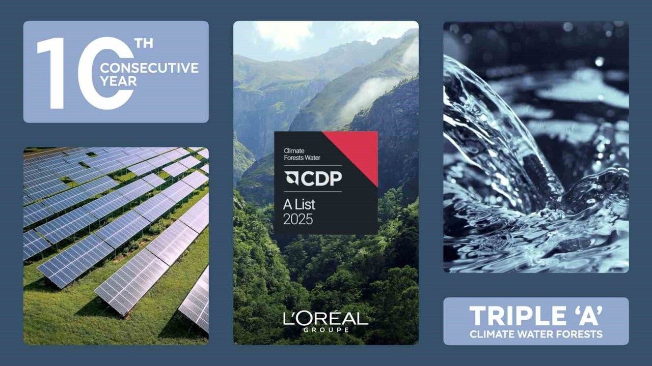 L’Oréal Grup, CDP’den 10 Yıldır Üst Üste Üç ‘A’ Notu Alıyor