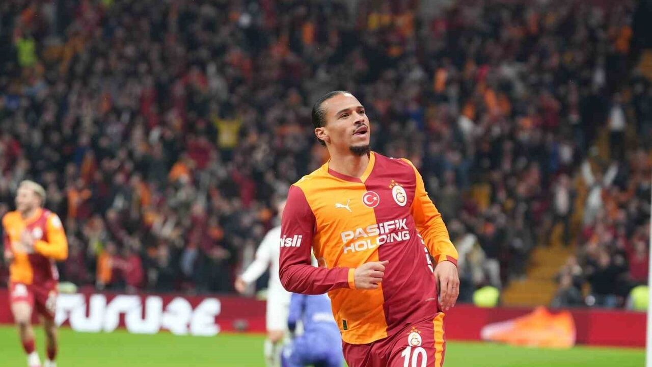 Leroy Sane, Galatasaray ile 5. Golünü Attı