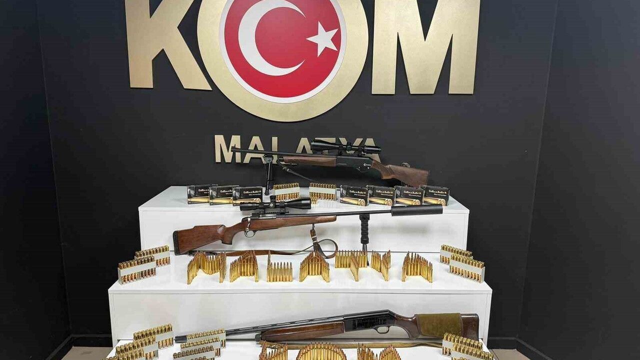 Malatya'da Ruhsatsız Silah Operasyonu: İki Gözaltı