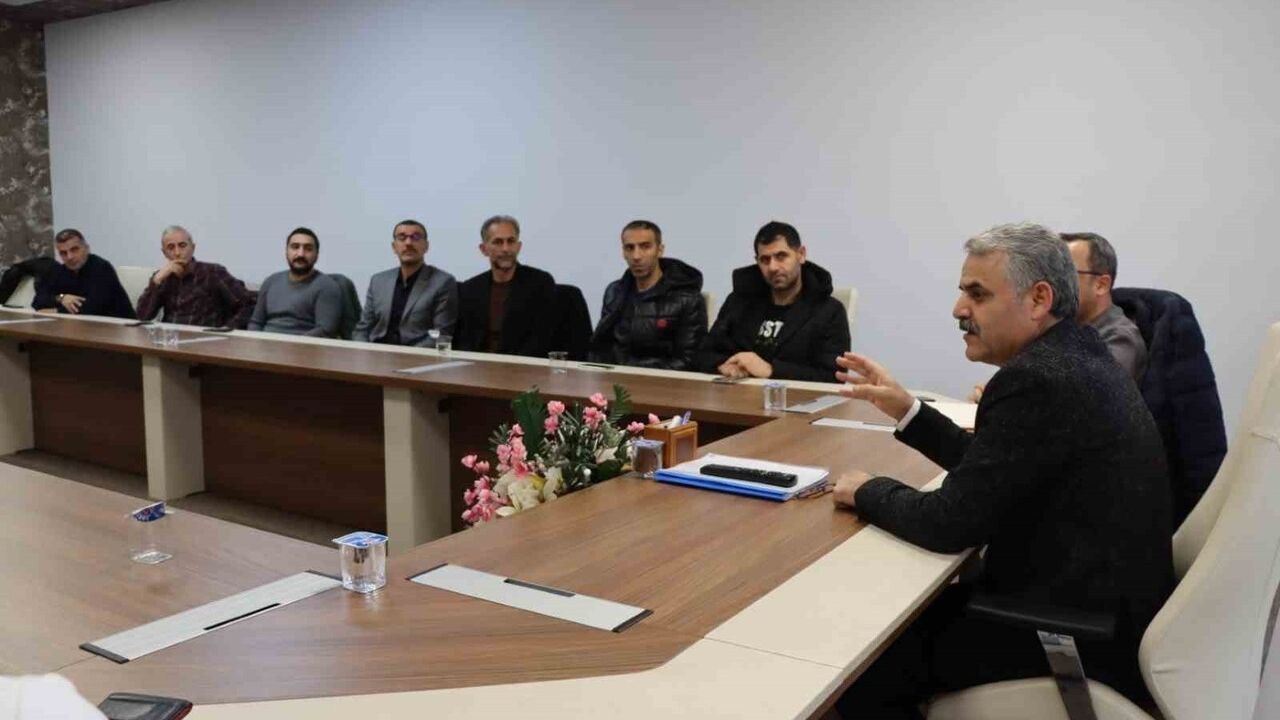 Malatya'da Spor Tesisleri İçin Değerlendirme Toplantısı