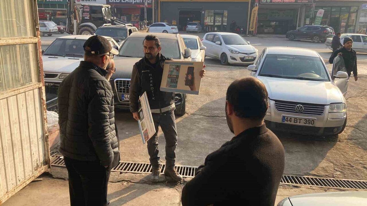 Malatya'da Uyuşturucu ile Mücadele: Bilgilendirme Faaliyetleri Devam Ediyor