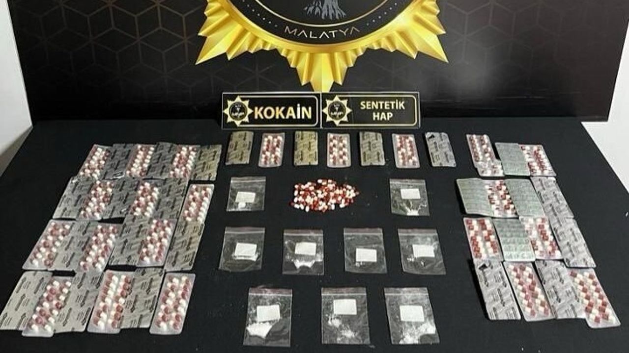 Malatya'da Uyuşturucu Operasyonu: Üç Kişi Tutuklandı