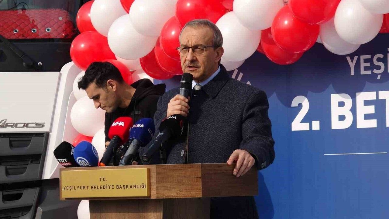 Malatya'da Yeni Beton Santrali Hizmete Girdi