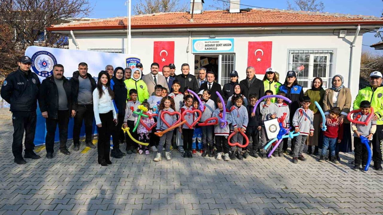 Malatya Emniyeti Çocukları Sevindirdi